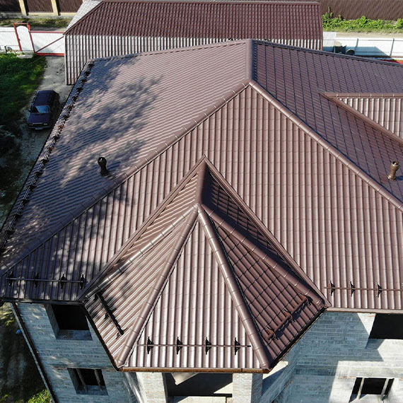 Монтаж сложной крыши и кровли в Сафоново и Смоленской области